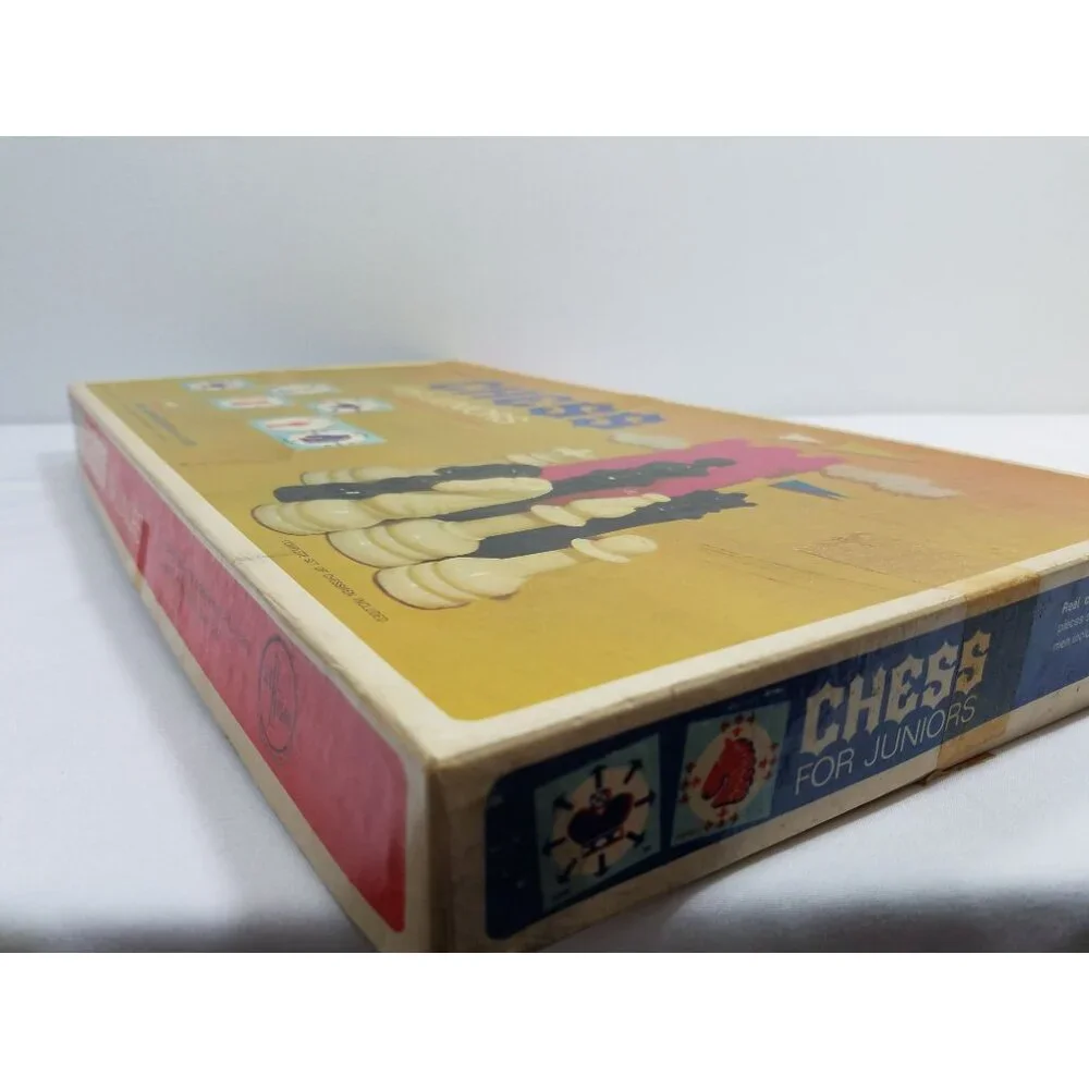Selright Chess For Juniors Board Game Vintage 1965 Teaching for Children